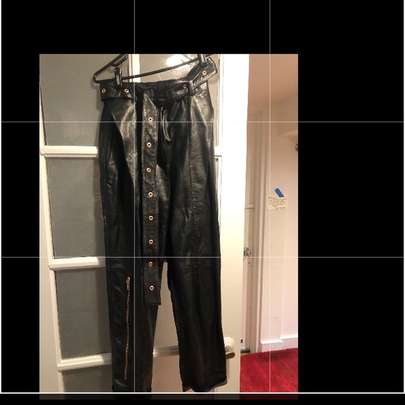 Proenza Schouler leather pleated pants - Picture 5 of 5